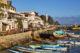 Lamu island street scene